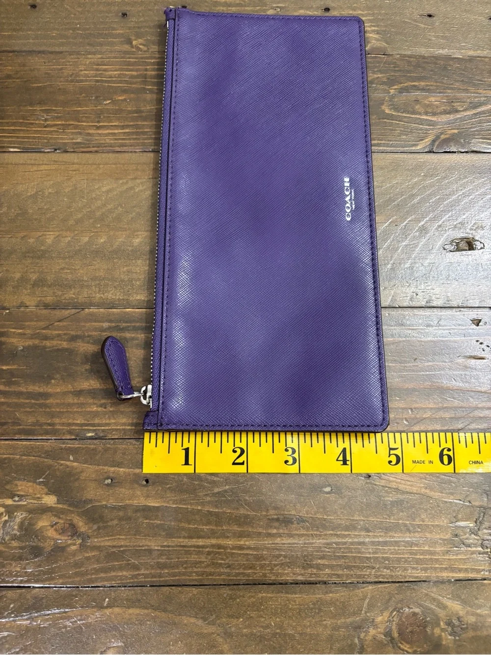Coach slim leather